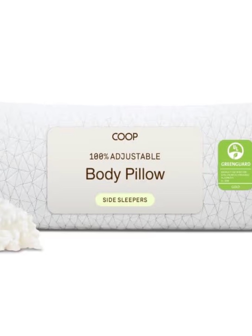 Luxurious 20x54 Adjustable Body Pillow - Full Body Support for a Restful Sleep